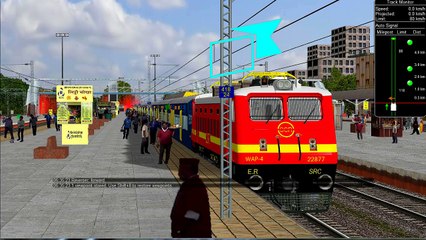 22818/Mysuru - Howrah Weekly SF Express Departure From Khurda Road