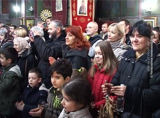 Paljenjem badnjaka počelo obeležavanje Božića, 7. januar 2018 (RTV Bor)