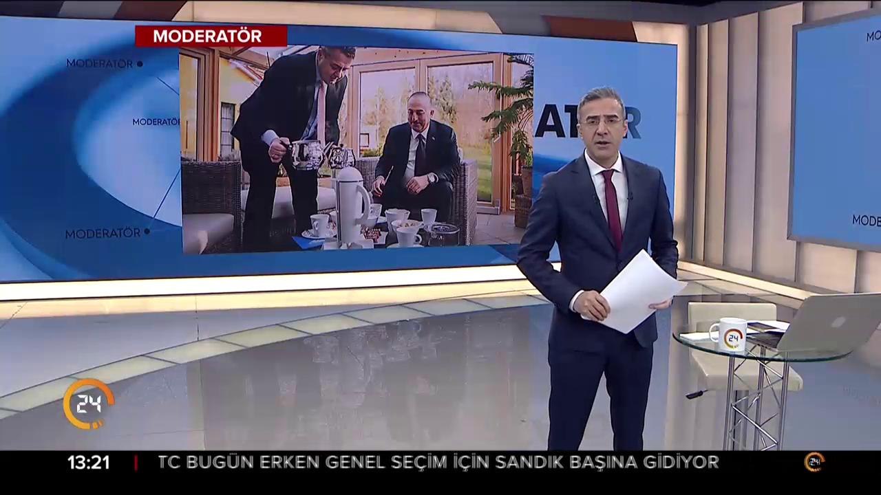 Evinde ağırladı