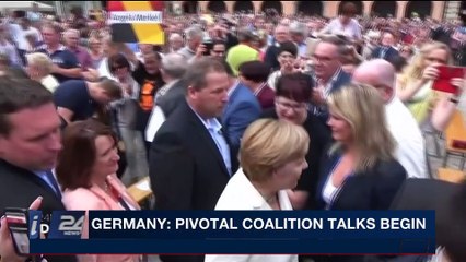 i24NEWS DESK | Germany: pivotal coalition talks begin | Sunday, January 7th 2018