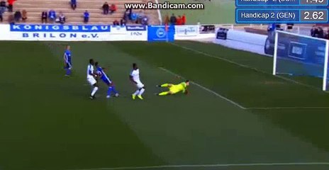 Embolo Goal - Schalke 2-0 Genk