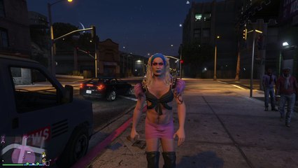 Grand Theft Auto V online - lol wtf