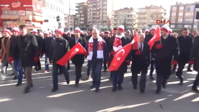 Niğde'de Sarıkamış Şehitleri İçin Yürüyüş Düzenlendi