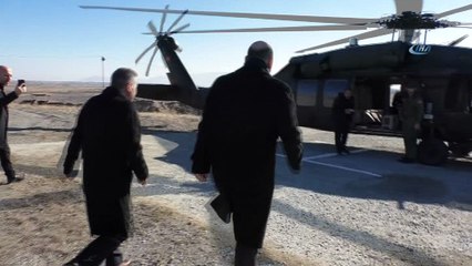 İçişleri Bakanı Soylu Türkiye-İran sınırında