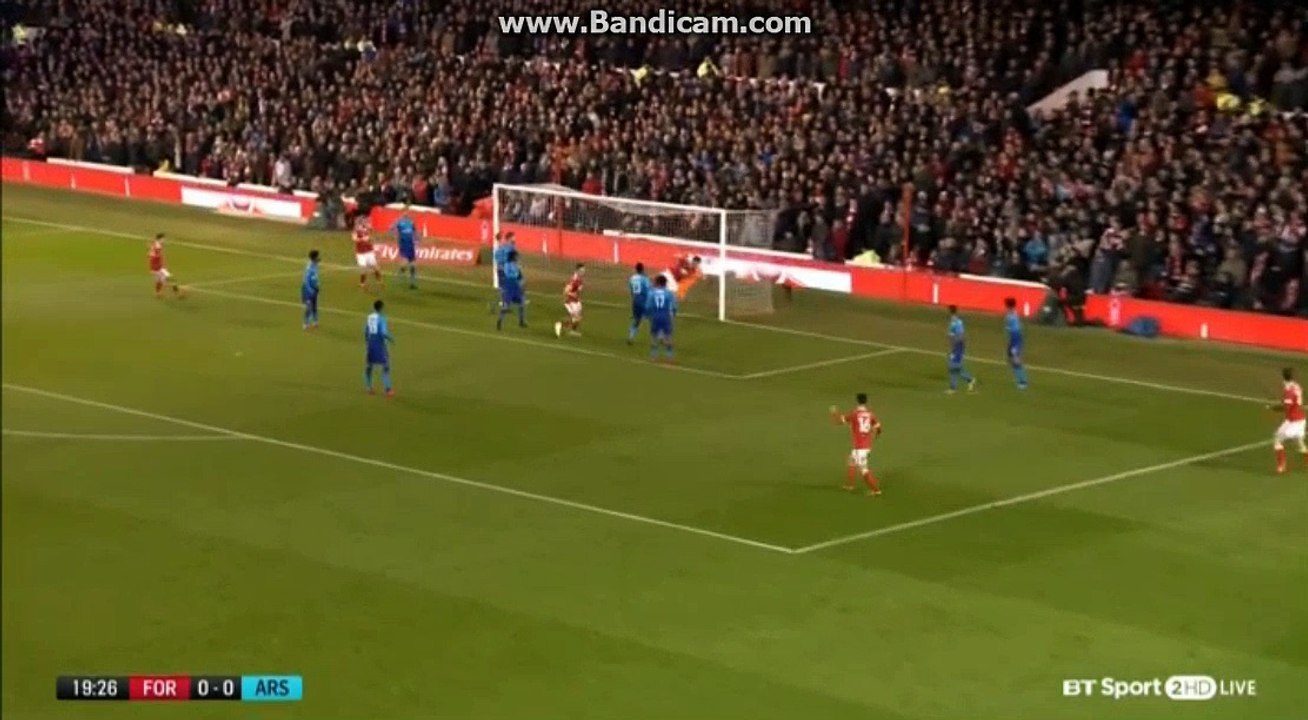Super Goal E.Lichaj 1 - 0 Nottm Forest VS Arsenal 07.01.2018 HD