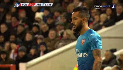Per Mertesaker Goal - Nottingham 1-1 Arsenal 07-01-2018