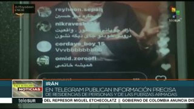 Irán denuncia uso de redes sociales para generar violencia social