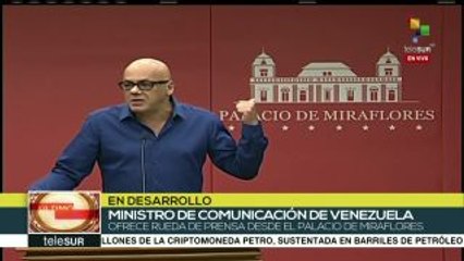 Rodríguez: Oposición de Vzla. debe asumir una postura nacional