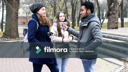 asking ukrainian girls about foreigners(что украинские девушки думают о иностранцх)