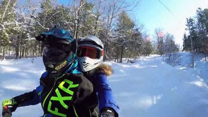 NEW SNOWMOBILE Ski Doo 600 RS FIRST RIDE!