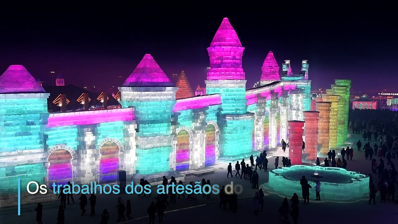 A magia do gelo