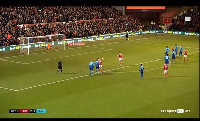 Penalty  Goal Brereton B. ( (3:1) Nottingham Forest vs Arsenal