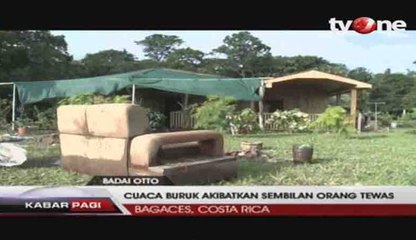 Badai Otto di Costa Rica, 9 Orang Tewas dan 5000 Rumah Rusak