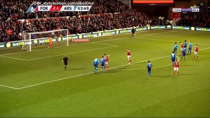 Ben Brereton penalty Goal HD - Nottingham 3 - 1 Arsenal - 07.01.2018 (Full Replay)