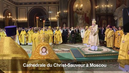 La Russie célèbre le Noël orthodoxe