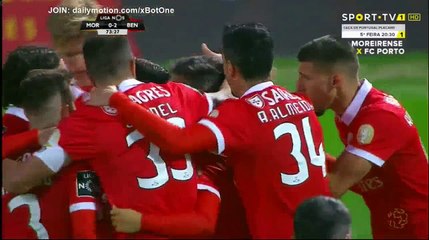 Jonas Goal HD - Moreirense 0 - 2 Benfica - 07.01.2018 (Full Replay)