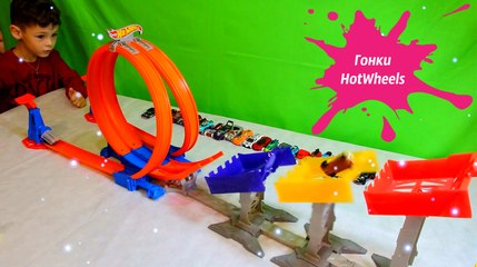 Мультик про машинки. Хот Вилс Супергонка.