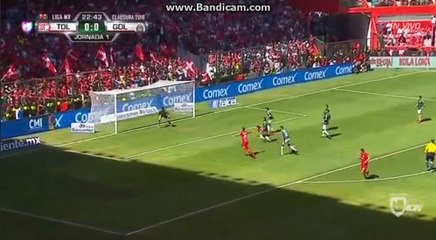 E.Vega Goal Toluca 1 - 0 Guadalajara Chivas  07.01.2018 HD