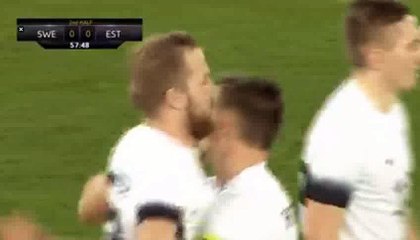 Henri Anier Goal - Sweden 0-1 Estonia 07-01-2018