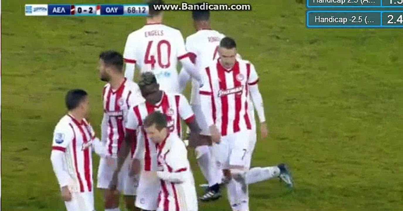 Karim Ansarifard Goal - AEL 0-2 Olympiakos 07.01.2018