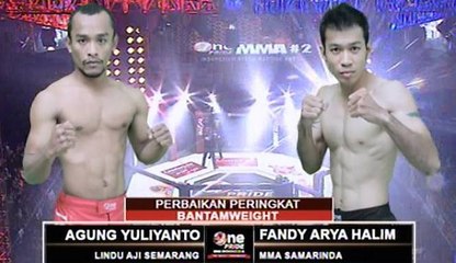 One Pride MMA Bantam Weight, Agung Yulianto VS Fandy A Halim