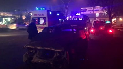 Başkentte Zincirleme Trafik Kazası: 7 Yaralı