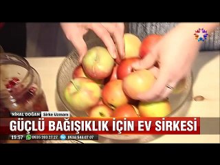 Güçlü bağışıklık için evde sirke nasıl yapılır