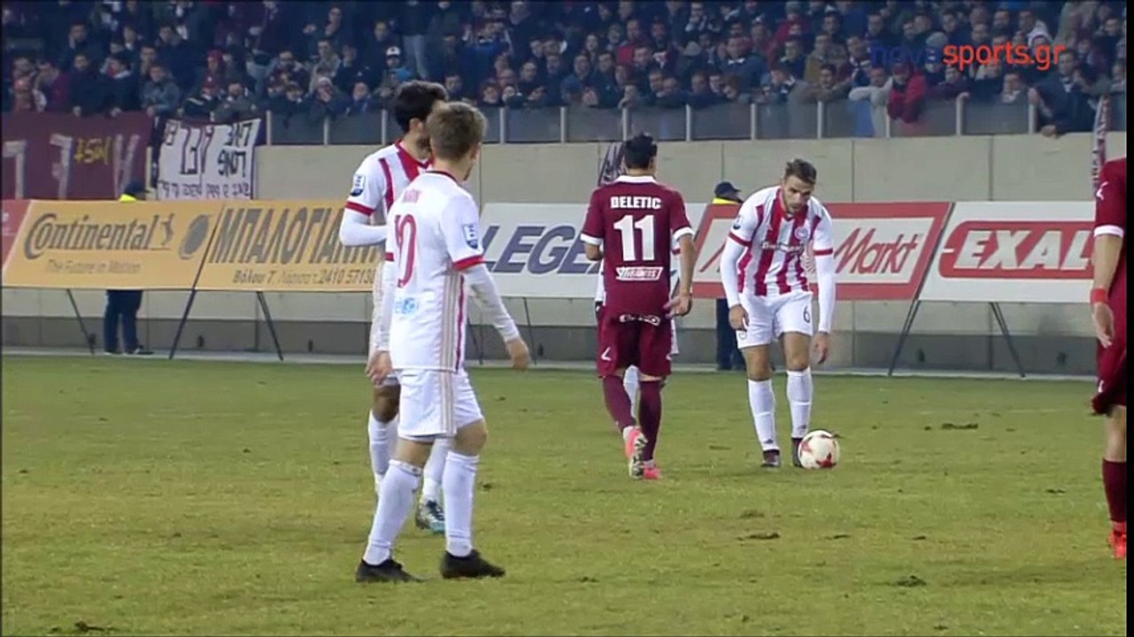 AEL Larissa 0 -3 Olympiakos Piraeus - All Goals 07.01.2018