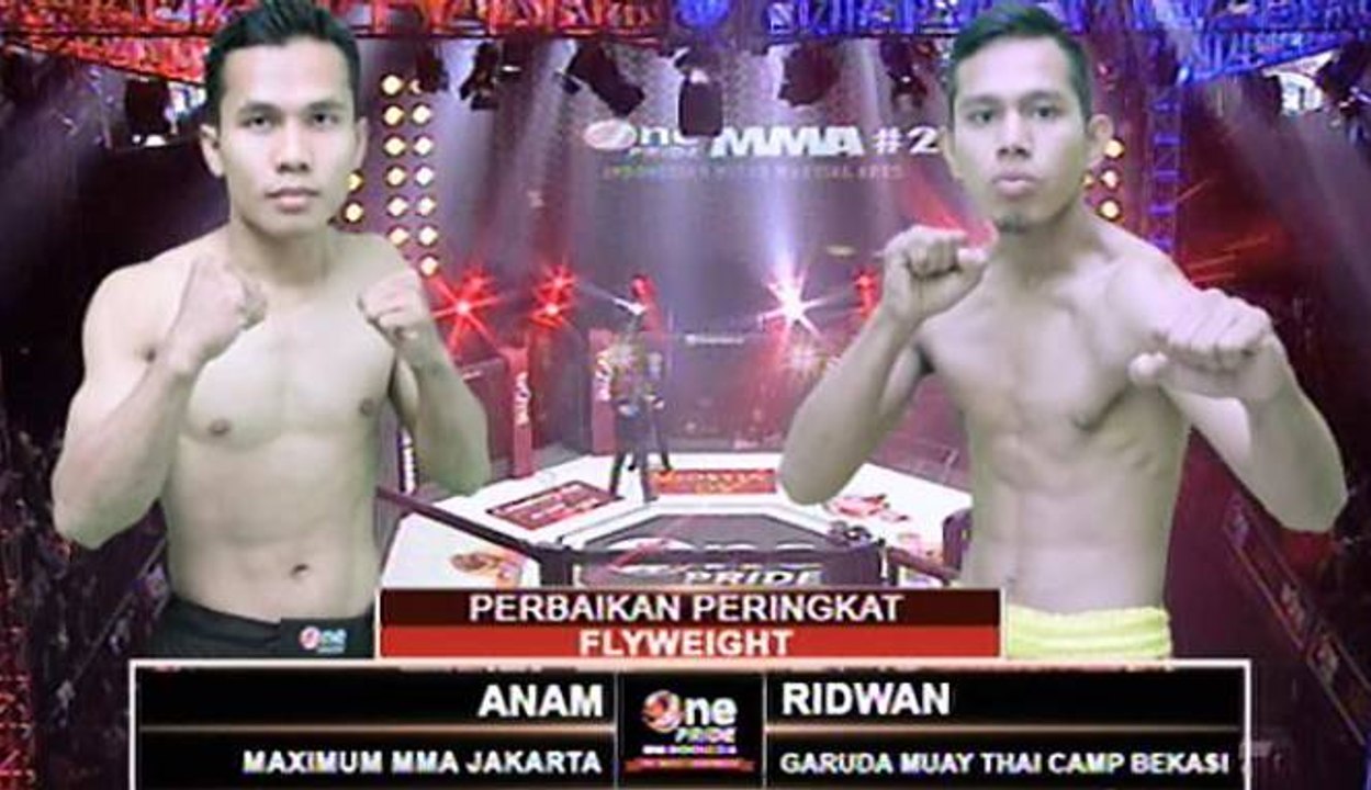 One Pride MMA Fly Weight, Anam VS Ridwan