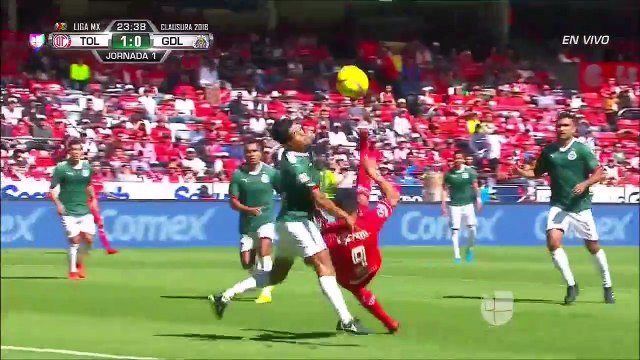 All Goals Mexico Primera Division Clausura - 07.01.2018 Deportivo Toluca 1-1 Guadalajara Chivas