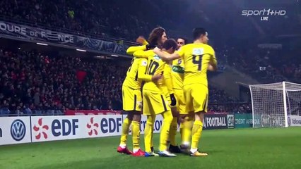Kylian Mbappe Goal HD - Rennes 0 - 1 Paris SG - 07.01.2018 (Full Replay)