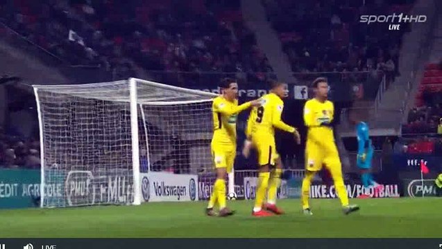 Angel Di Maria Goal - Stade Rennais 0-3 Paris St. Germain 07-01-2018