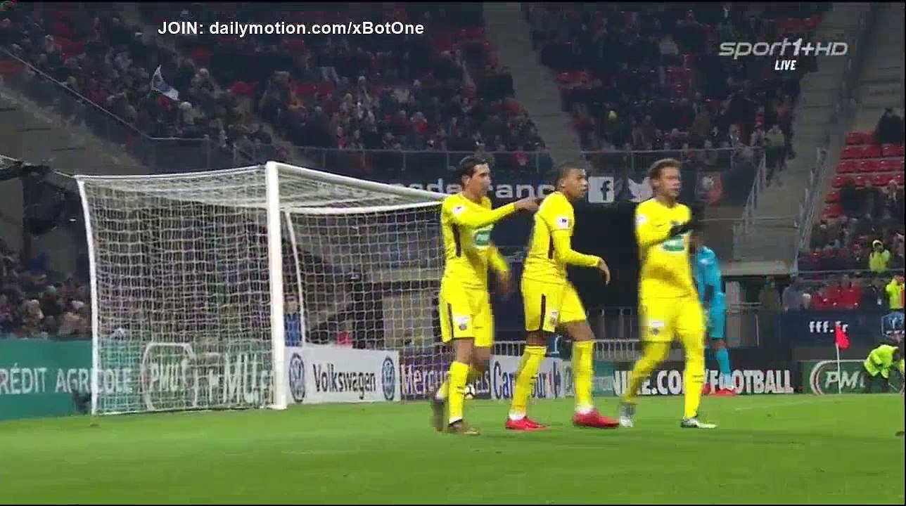 Angel Di Maria Goal HD - Rennes 0 - 3 Paris SG - 07.01.2018 (Full Replay)