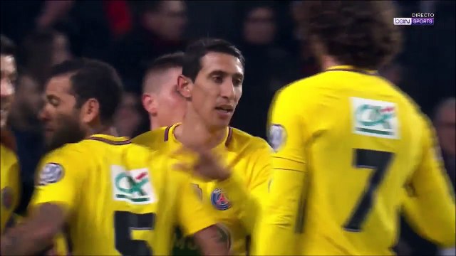 Ángel Di María Goal - Stade Rennais vs Paris St. Germain 0-3 07.01.2017 (HD)
