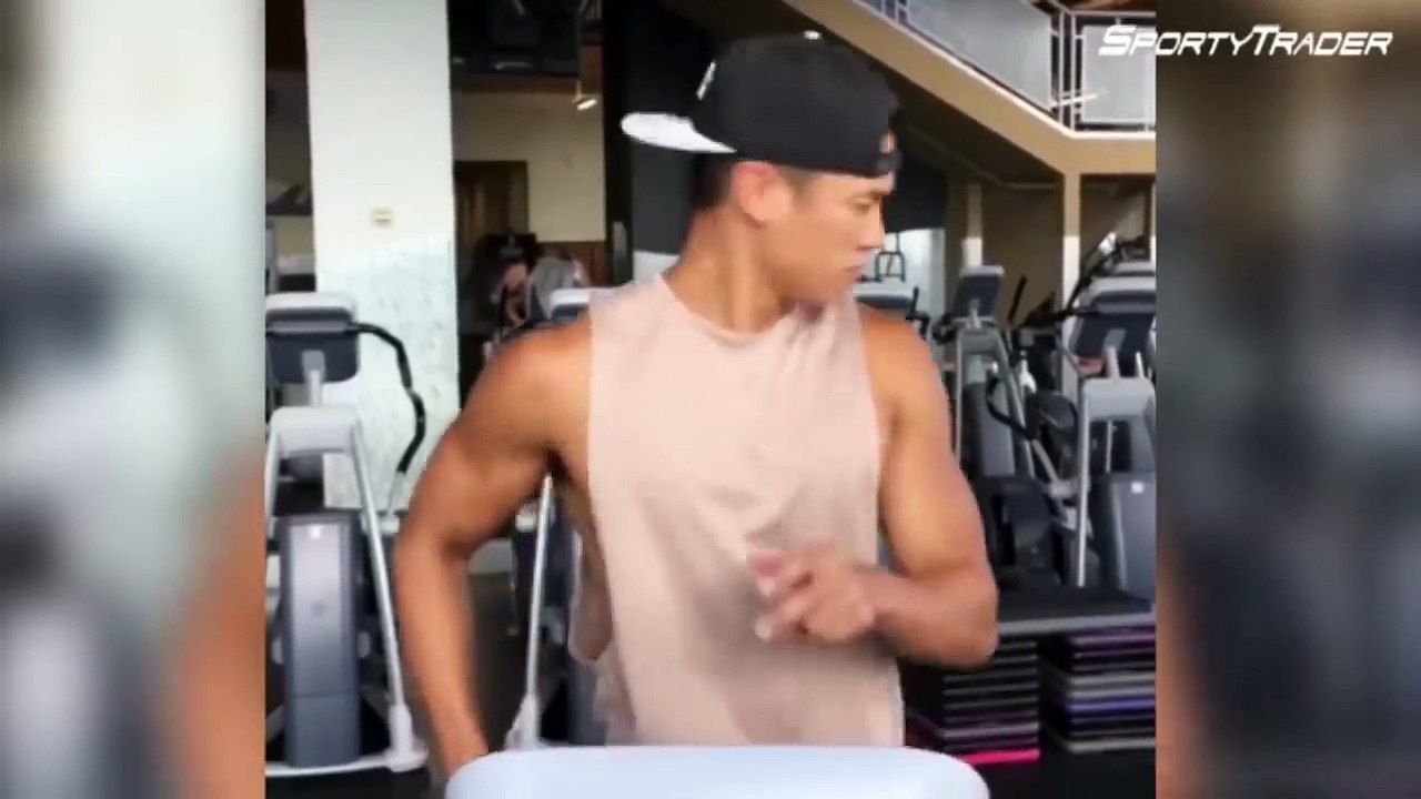 See boys reaction When Girl enter in Gym