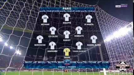 Rennes 1-6 PSG - Extended highlights - 07.01.2018 ᴴᴰ