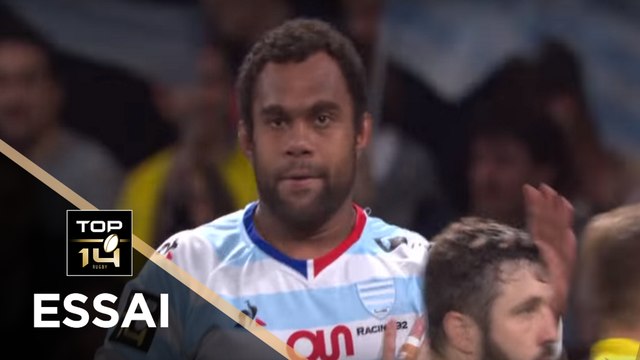 TOP 14 - Essai Leone NAKARAWA (R92) - Racing 92 - Clermont - J15 - Saison 2017/2018