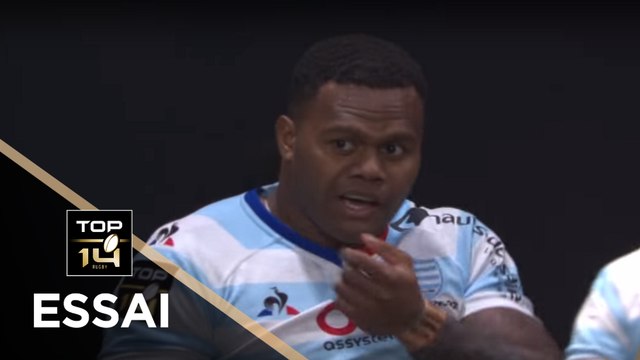 TOP 14 - Essai Virimi VAKATAWA 2 (R92) - Racing 92 - Clermont - J15 - Saison 2017/2018