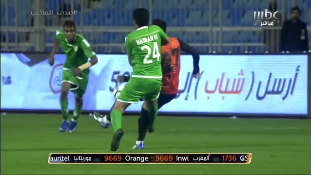 هتان باهبري رجل مباراة الشباب ونجران