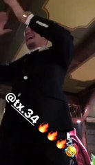 Me ritme të këngës shqipe, Taulant Xhaka dhe e fejuara e tij
