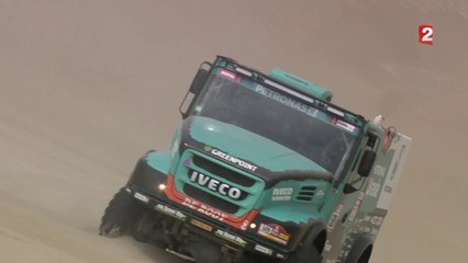 Dakar 2018 : Eduard Nikolaev (Kamaz-Master) en tête dans la catégorie Camion