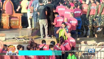 ON THE SPOT: Mga paghahanda ng MMDA para sa Traslacion 2018