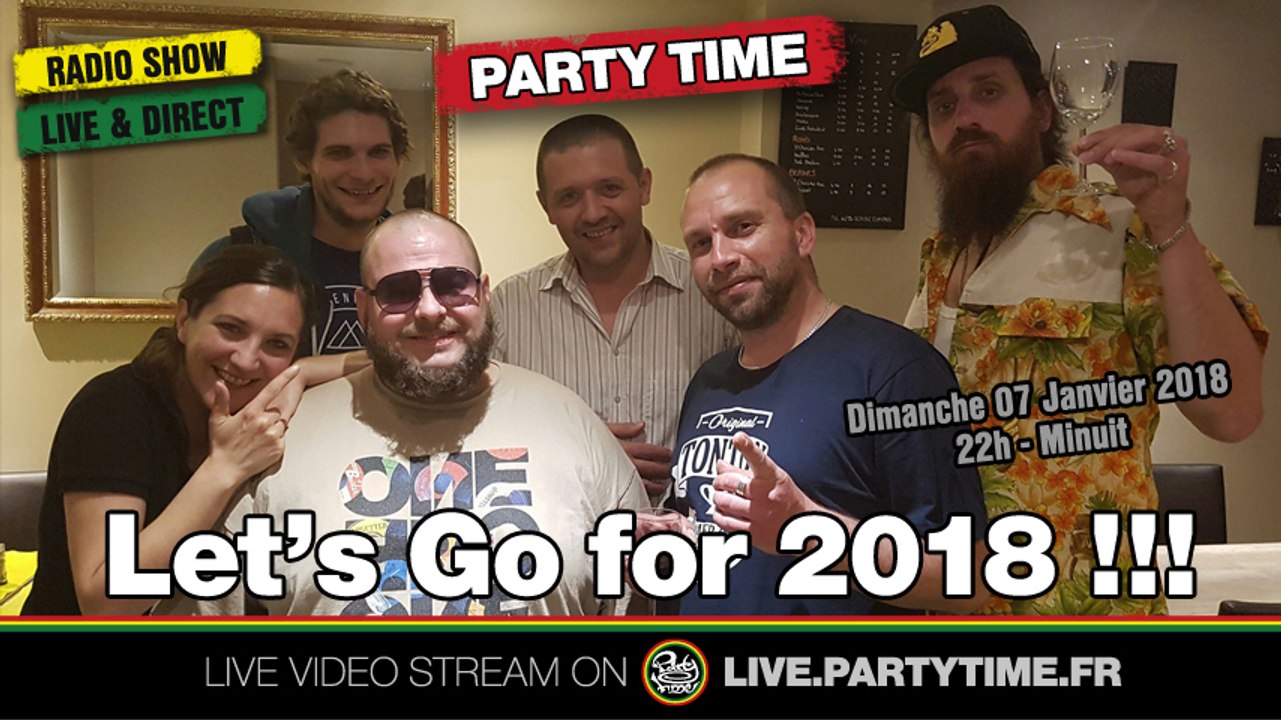 C'est la rentrée pour le Party Time Reggae Radio show - 07 JAN 2017