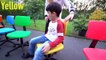 Learn Colors with Spinning Chairs for Children, Toddlers and Babies _ Fun Baby Colours-Xa6TRXMzEq8