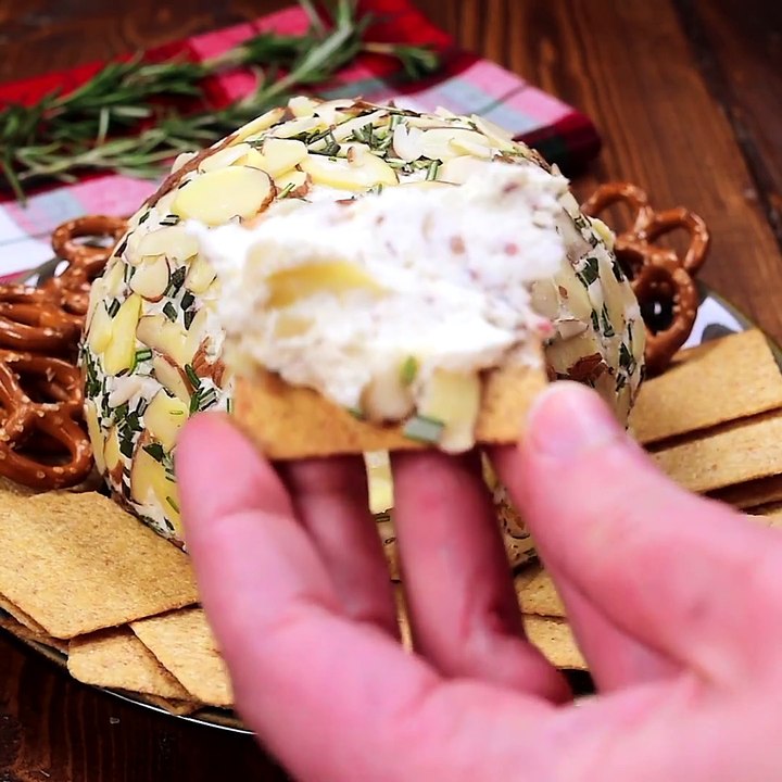 Swiss Almond Cheese Ball video Dailymotion