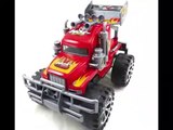 Monster Toy Truck With Racing Spoiler Friction Powered Trucks RTR-1a-uyguU8aM