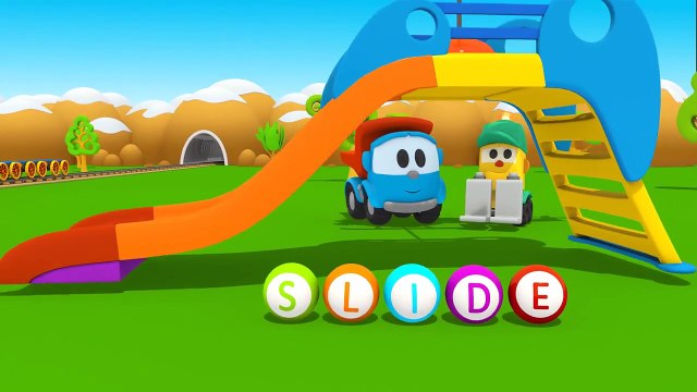 Learn letters with Leo the truck Cartoons for kids & car cartoons. Leo the t