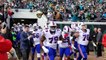 Jacksonville Jaguars fans boo Buffalo Bills as Buffalo gets set for first playoff game in 17 years