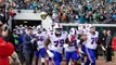 Jacksonville Jaguars fans boo Buffalo Bills as Buffalo gets set for first playoff game in 17 years