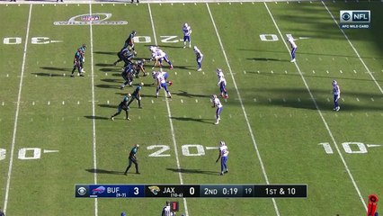 Lorenzo Alexander sacks Blake Bortles with no timeouts left before the half